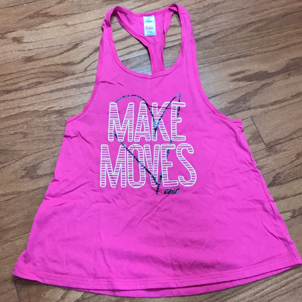 Zumba Party in Pink tank